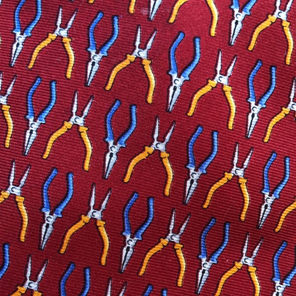 BANANA REPUBLIC MADE IN ITALY TIE - Picture 2 of 5